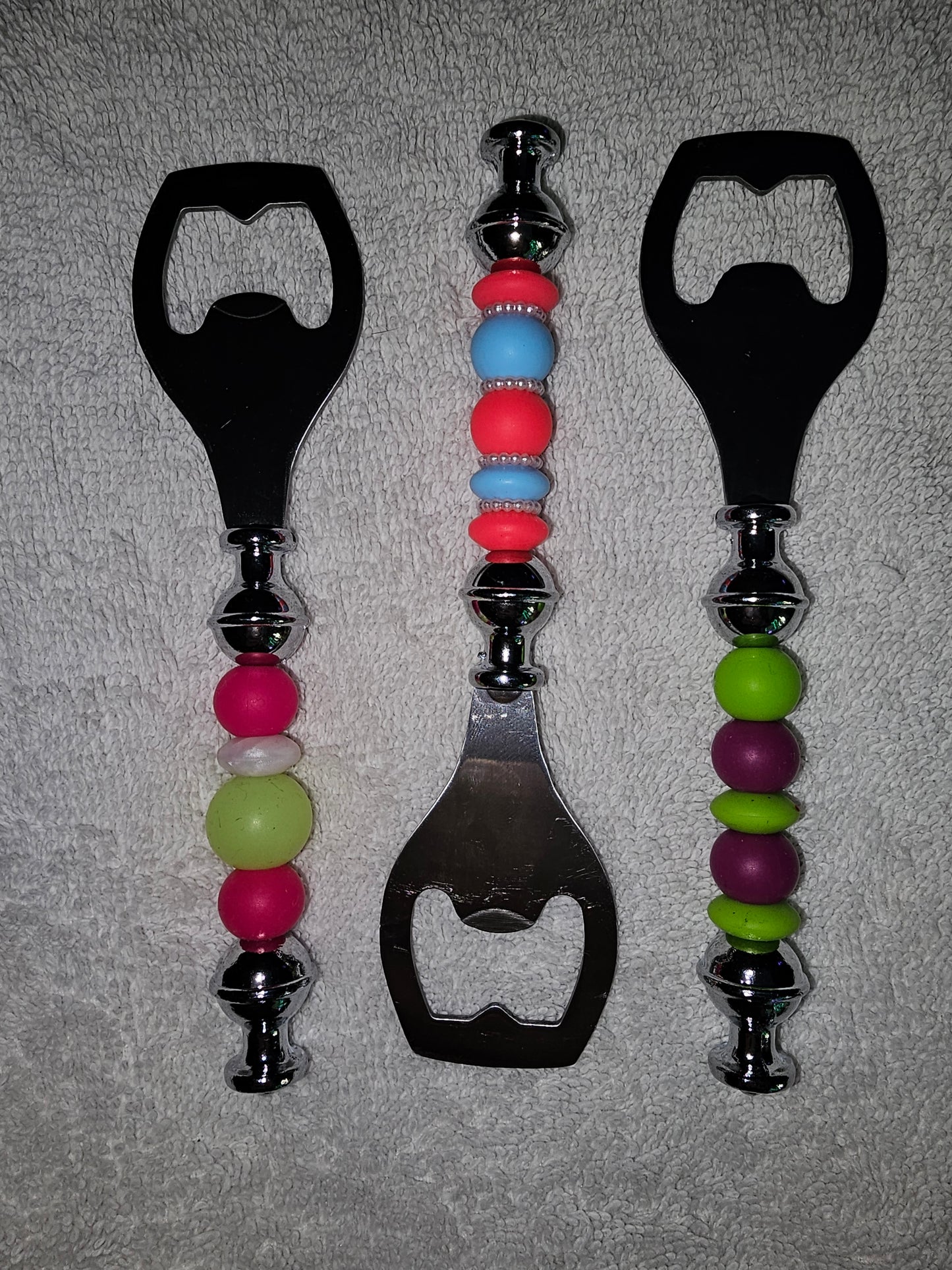 Beaded pens // DIY hair clippies