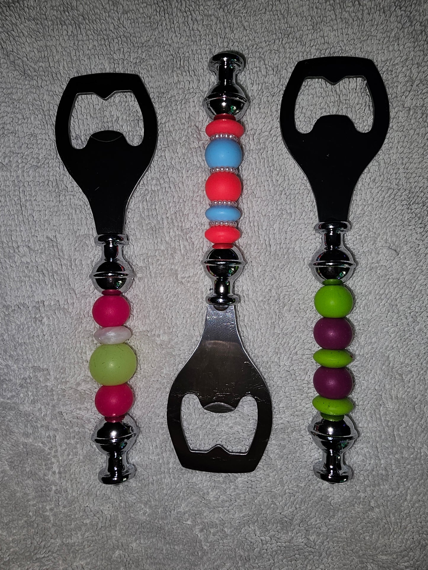 Beaded pens // DIY hair clippies