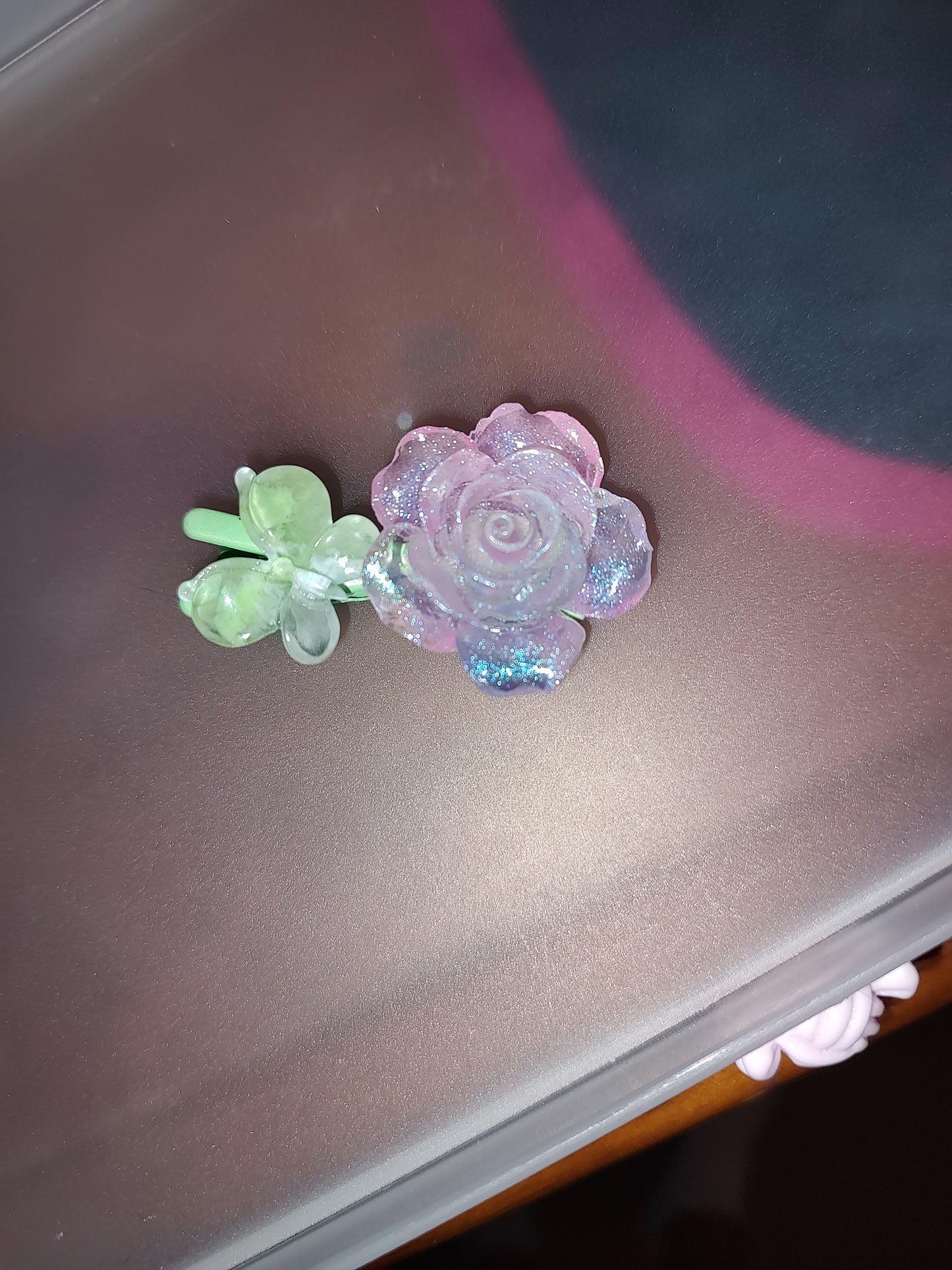 Beaded pens // DIY hair clippies