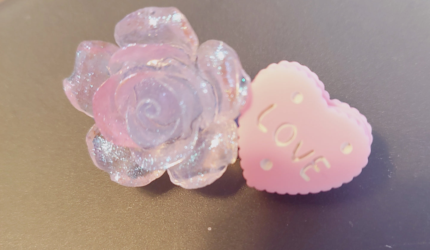 Beaded pens // DIY hair clippies