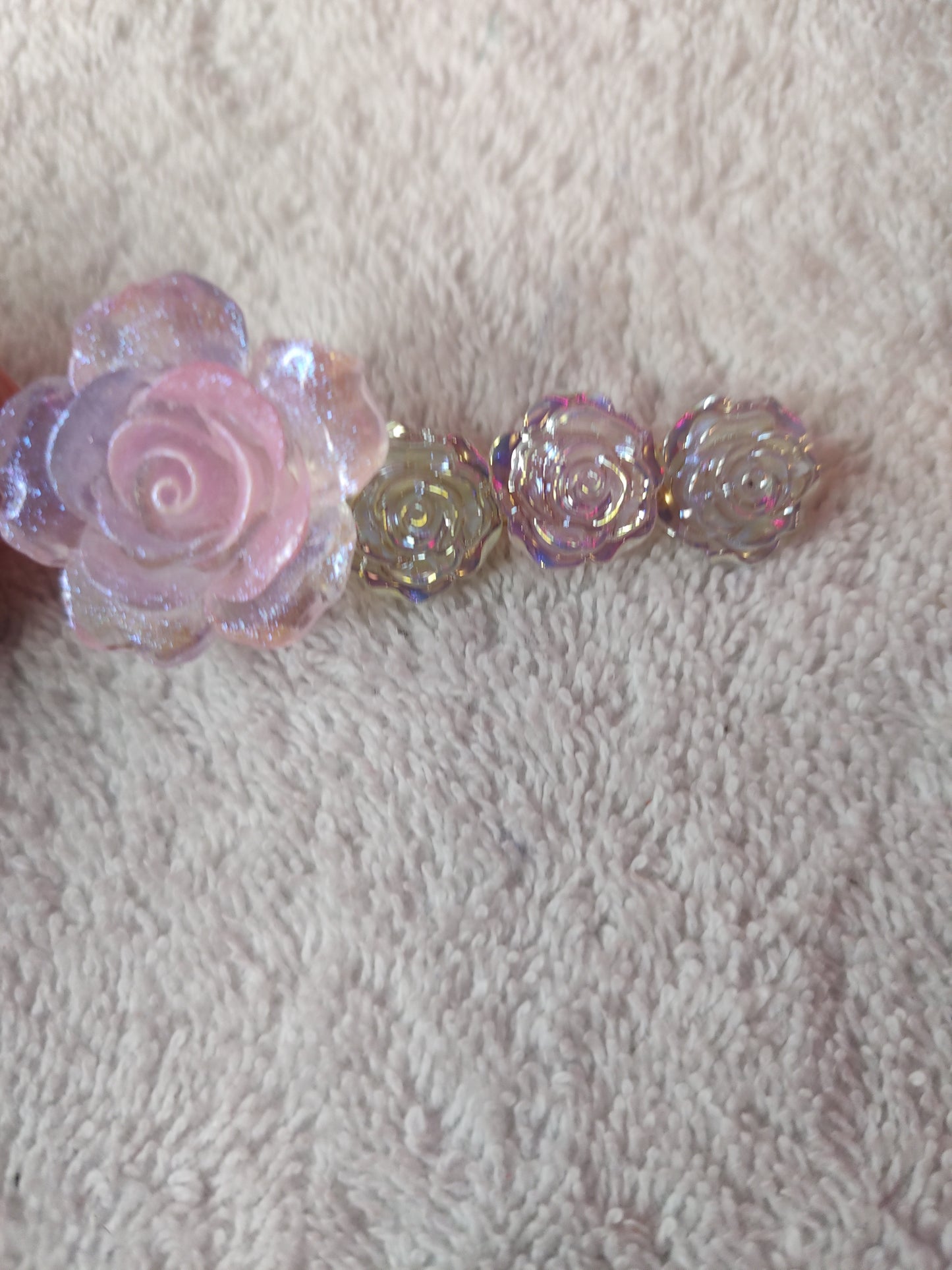 Beaded pens // DIY hair clippies