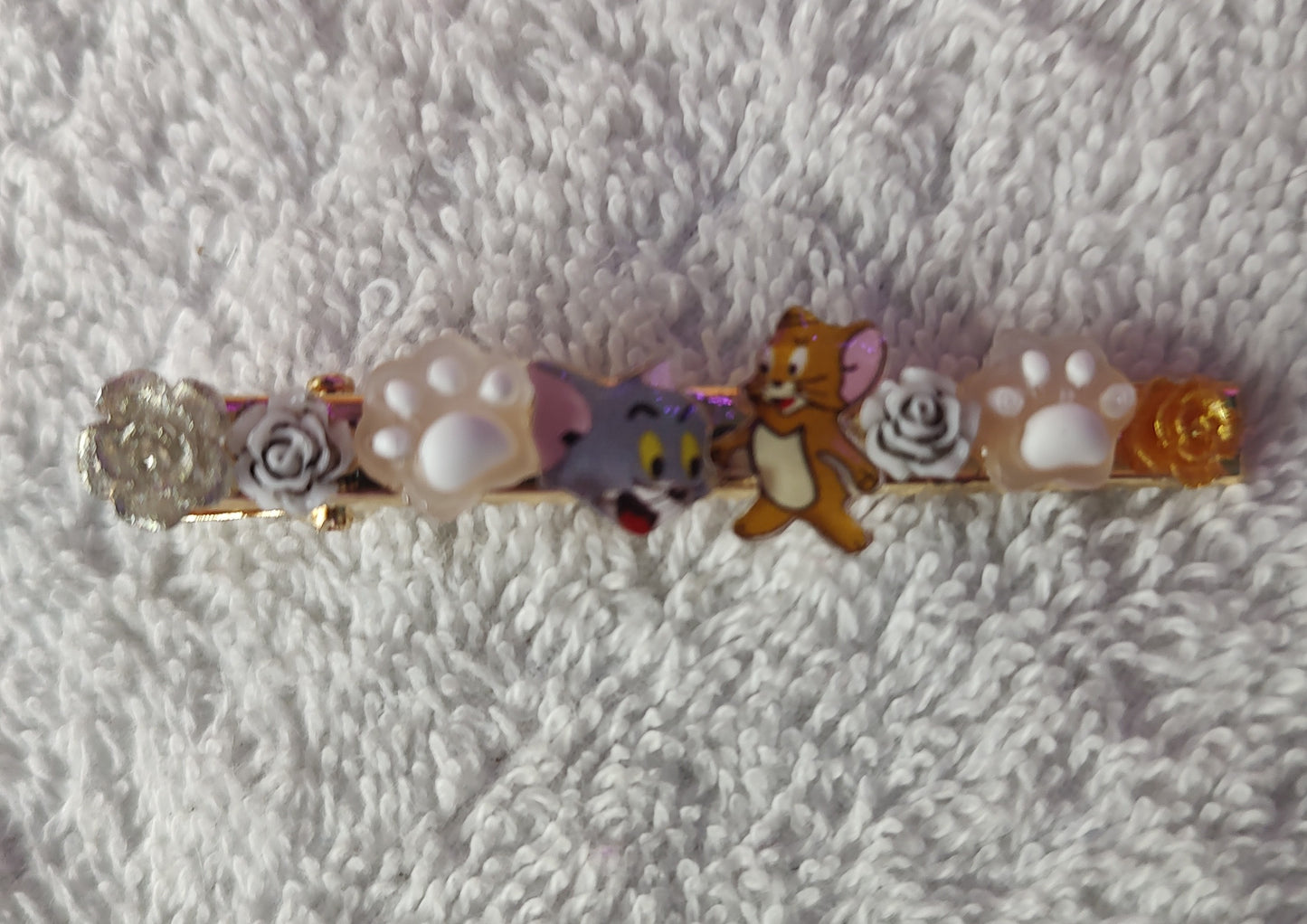 Beaded pens // DIY hair clippies