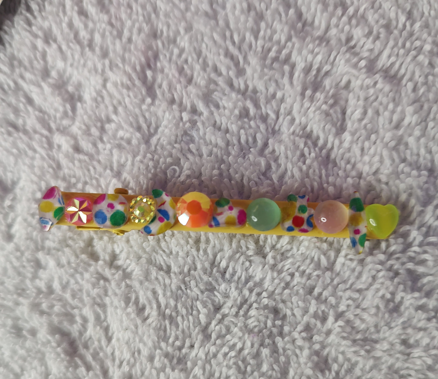 Beaded pens // DIY hair clippies