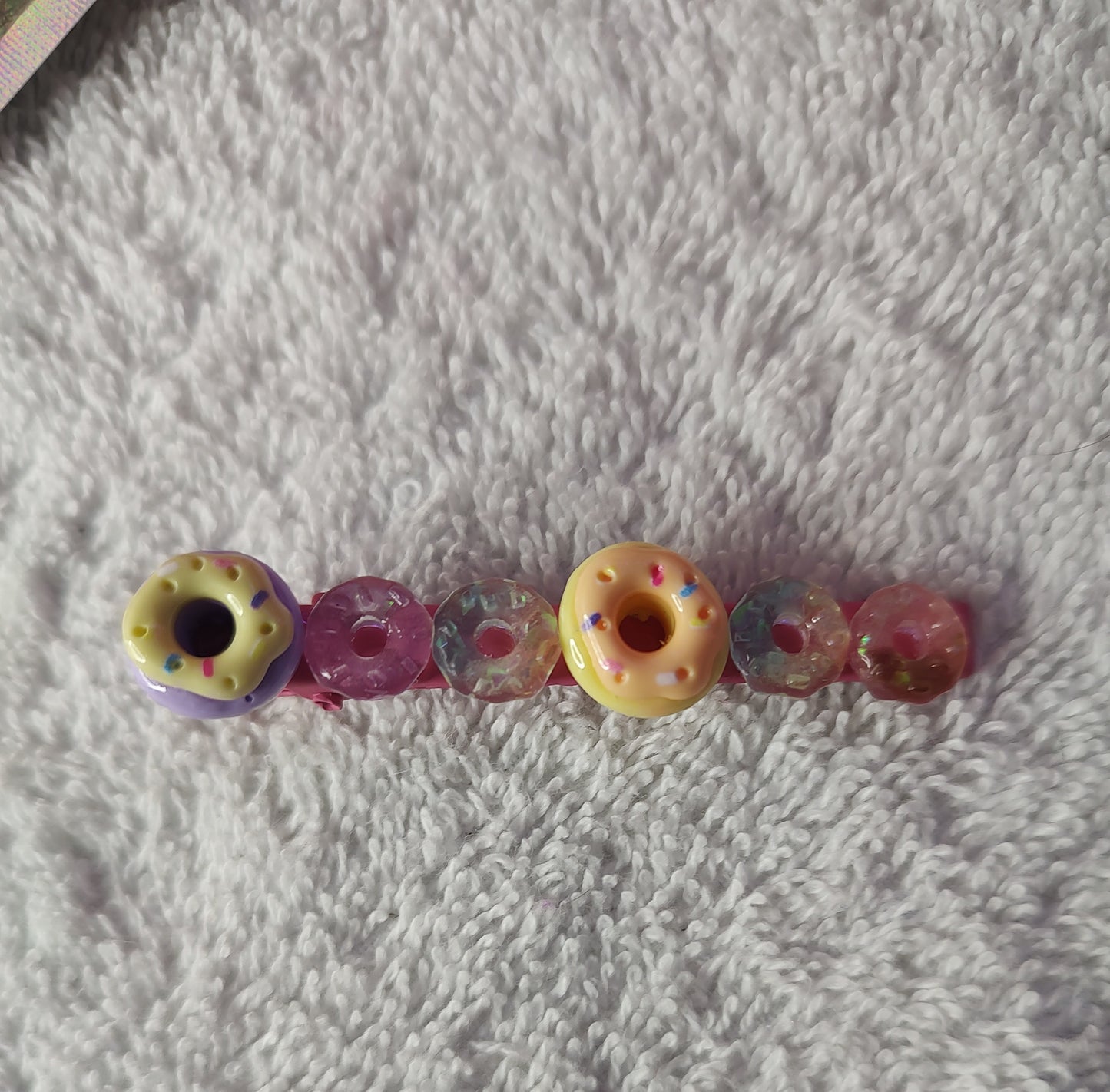 Beaded pens // DIY hair clippies