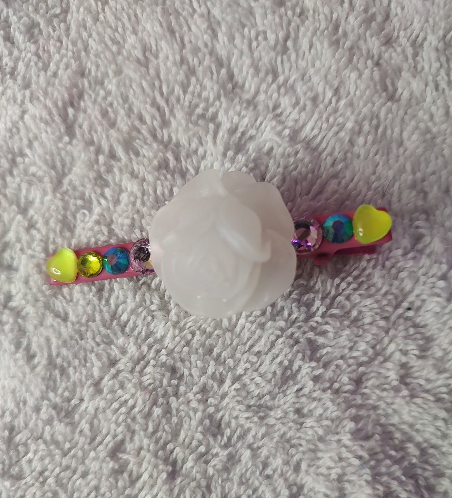 Beaded pens // DIY hair clippies