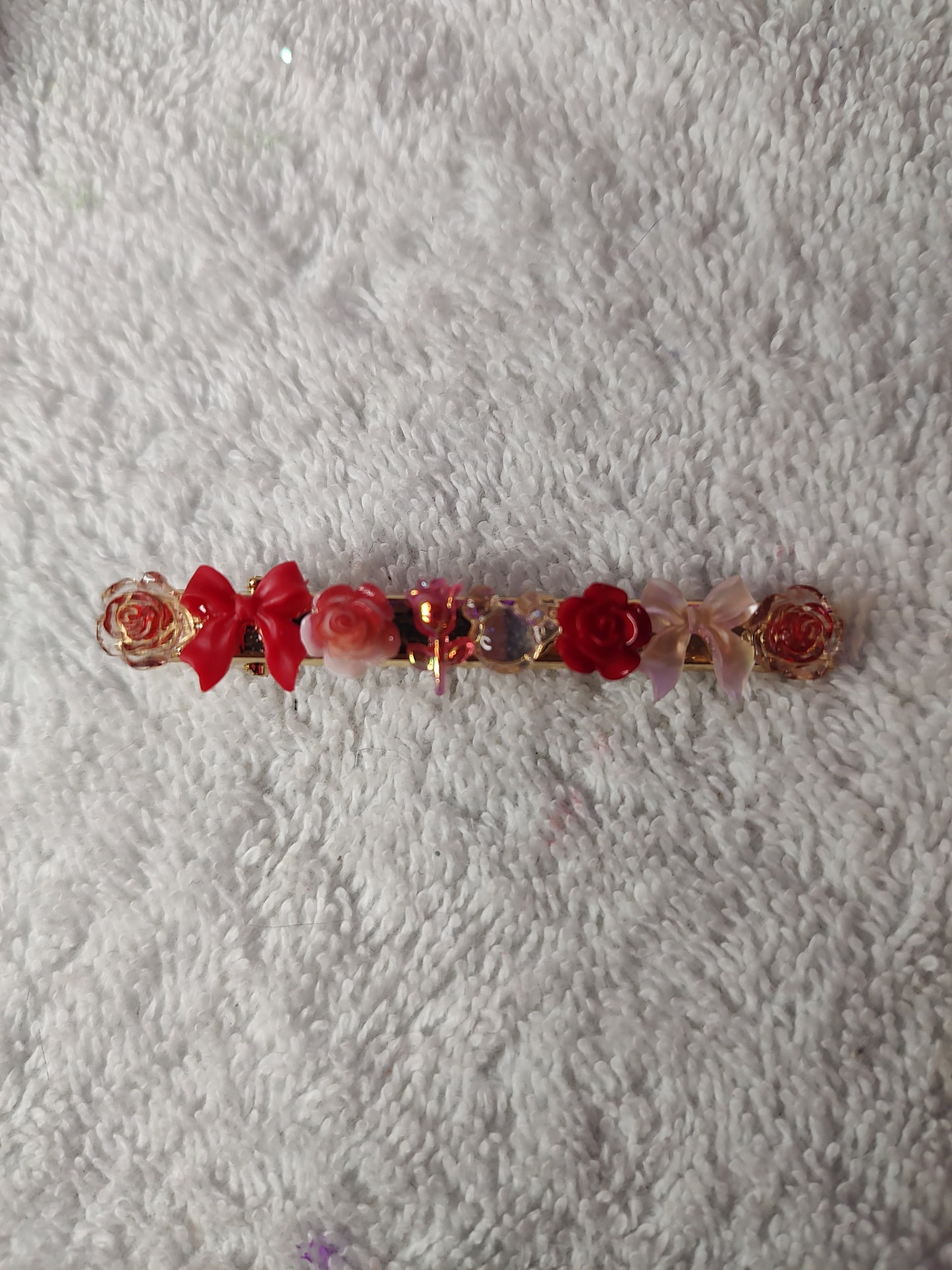 Beaded pens // DIY hair clippies