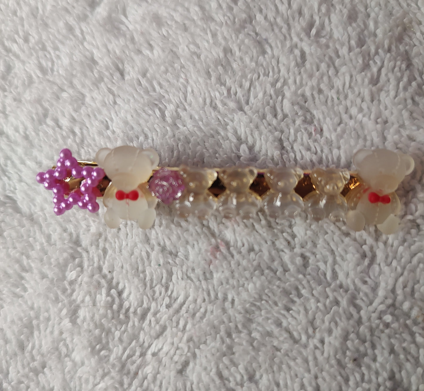 Beaded pens // DIY hair clippies
