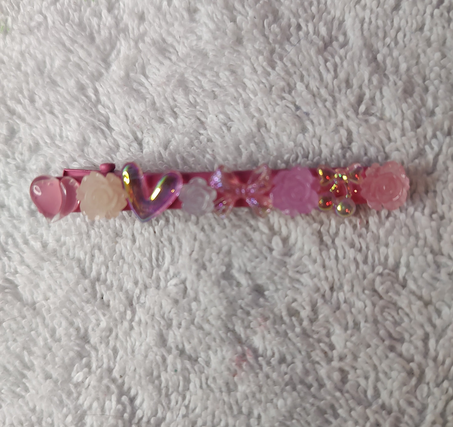 Beaded pens // DIY hair clippies
