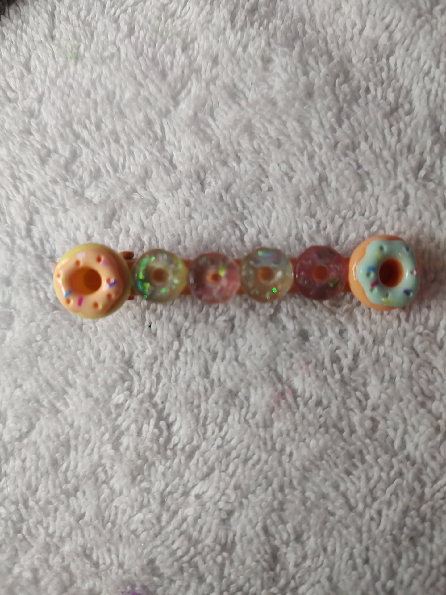 Beaded pens // DIY hair clippies