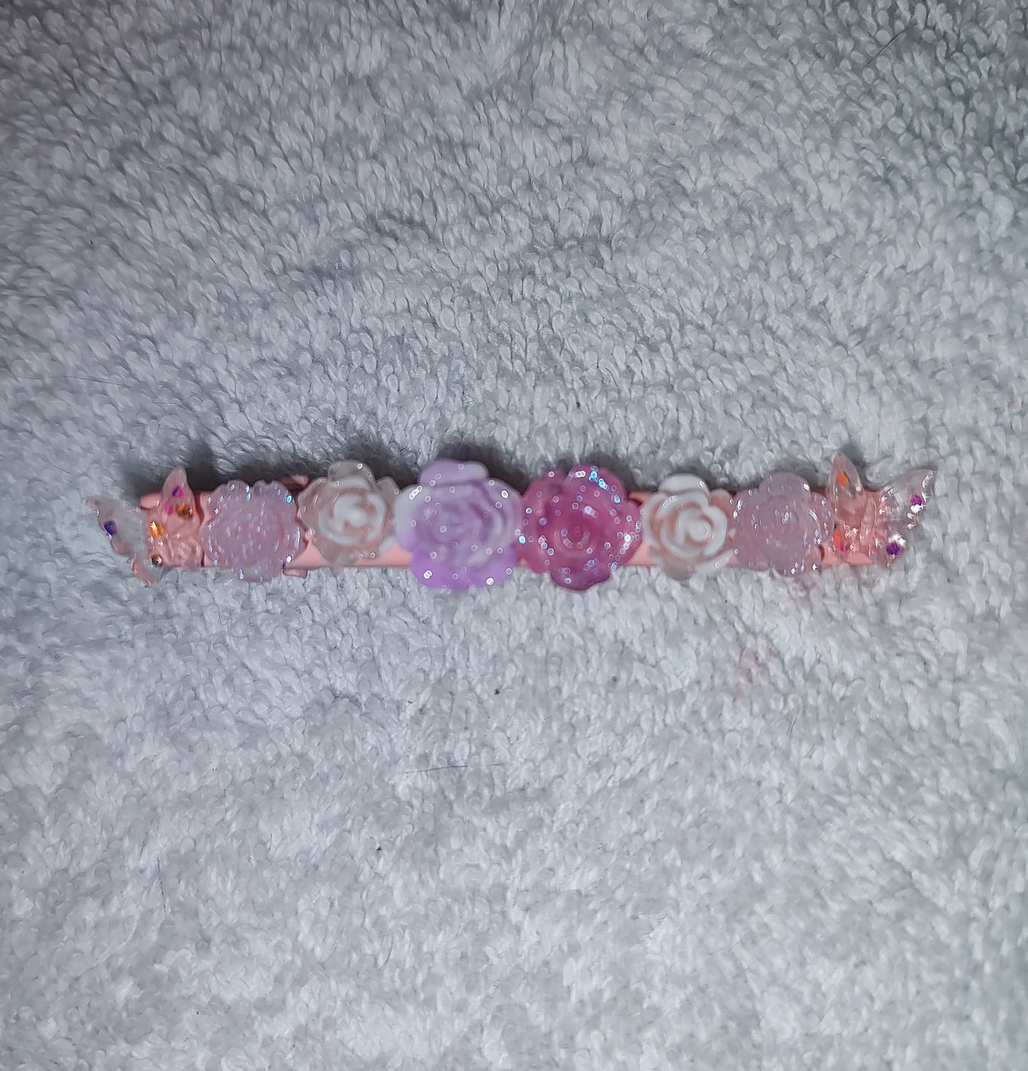 Beaded pens // DIY hair clippies
