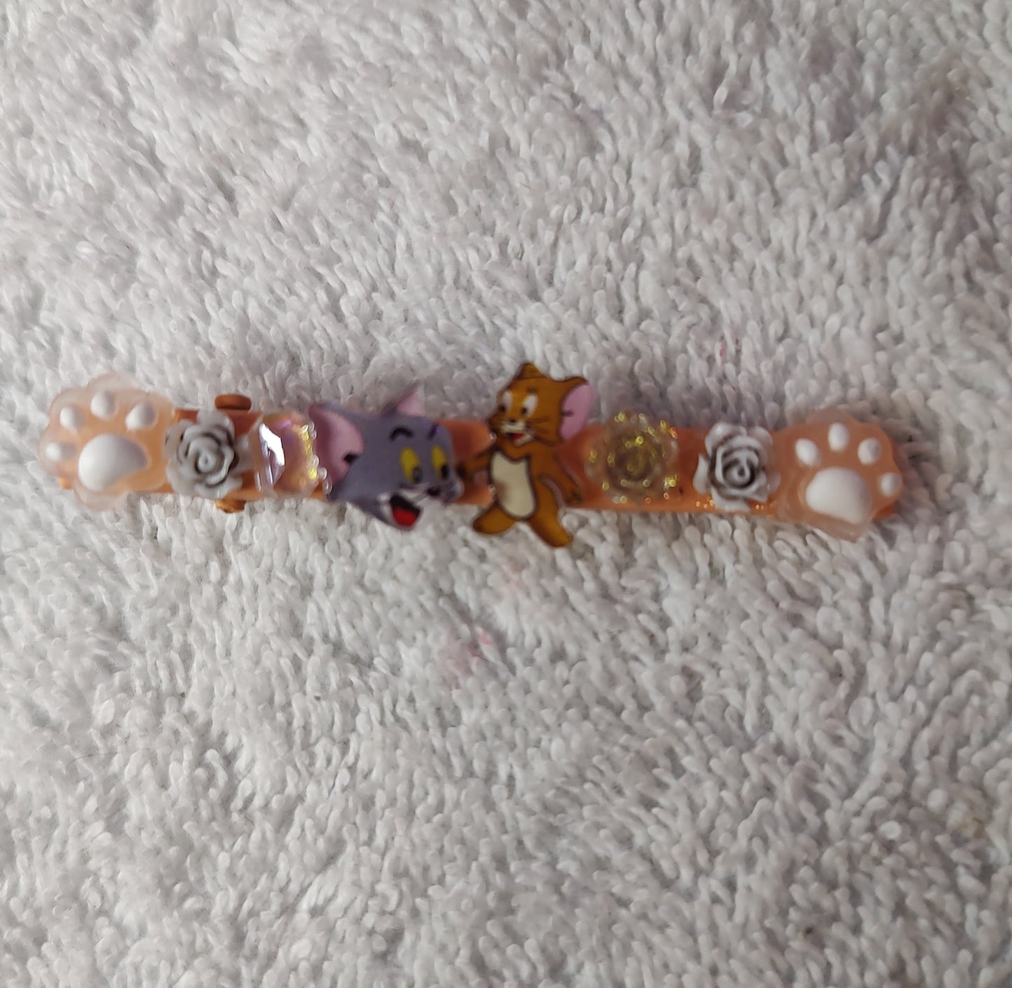 Beaded pens // DIY hair clippies