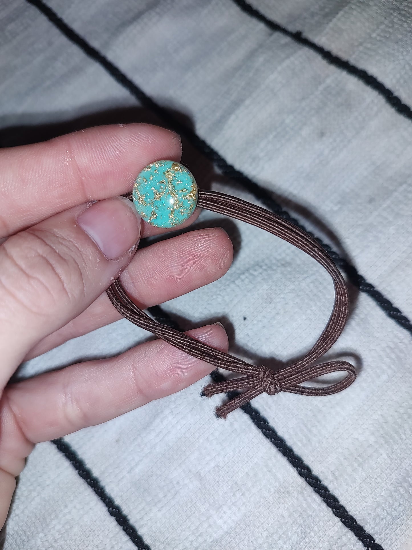 Beaded pens // DIY hair clippies