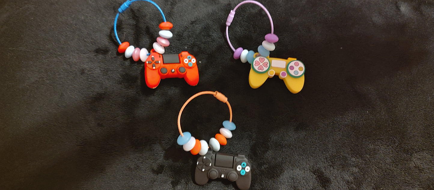 Beaded pens // DIY hair clippies