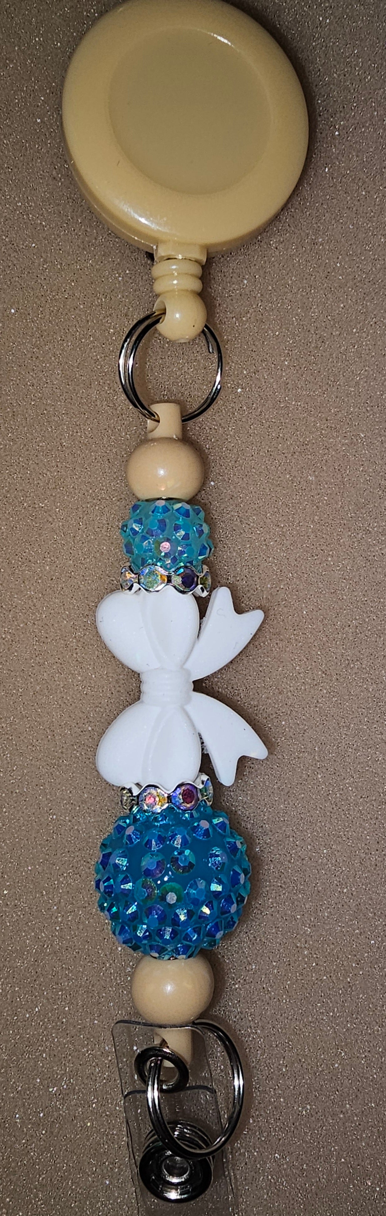 Beaded pens // DIY hair clippies
