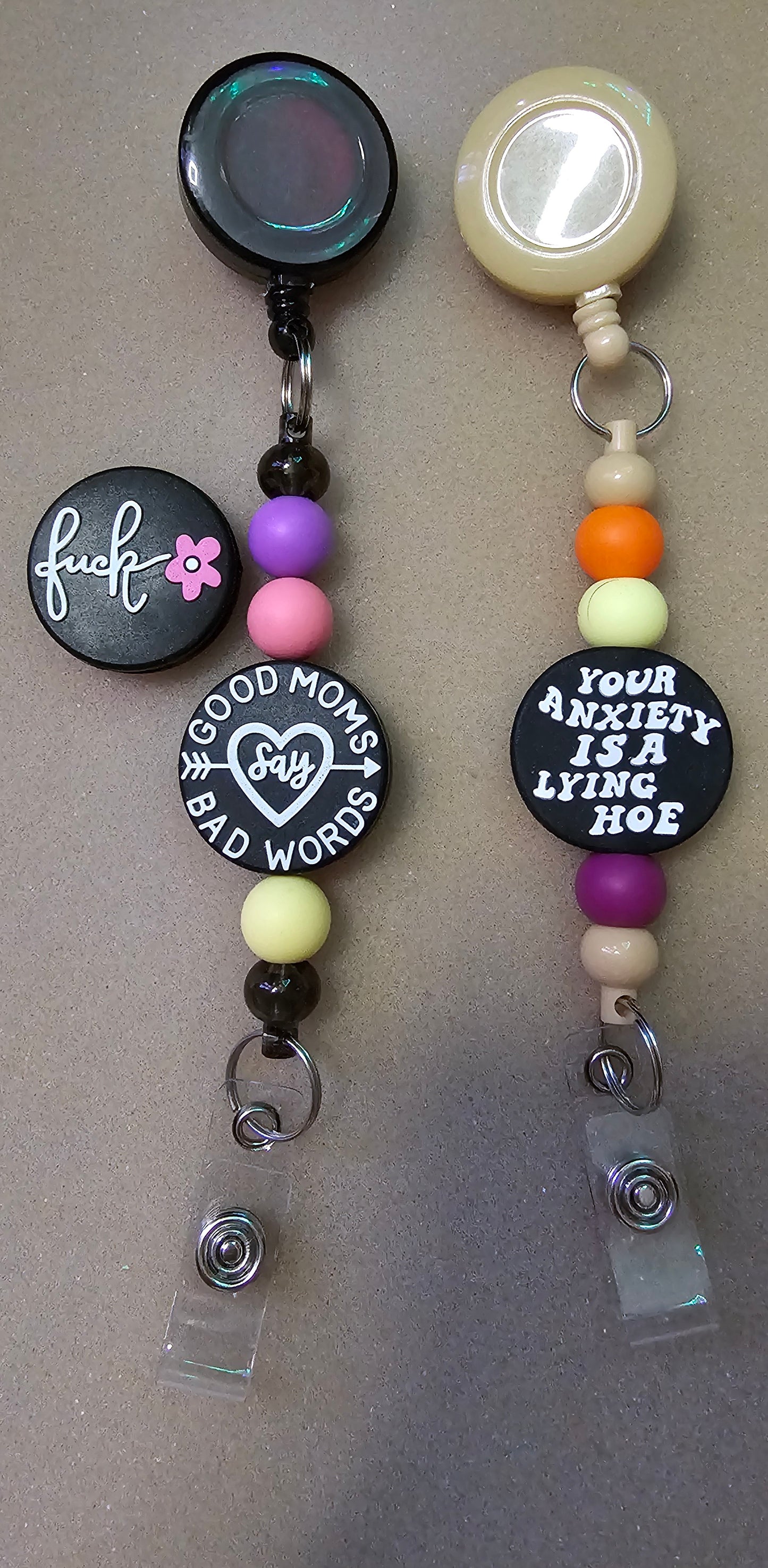 Beaded pens // DIY hair clippies